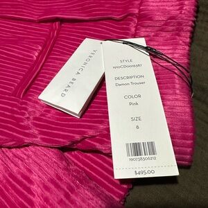 Veronica Beard Fuchsia Damon Trousers